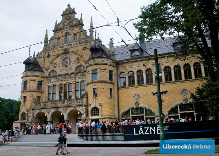 Zrekonstruované městské lázně