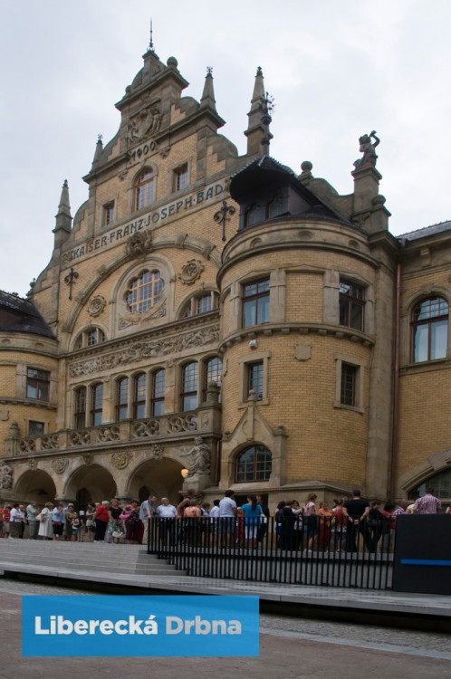 Zrekonstruované městské lázně