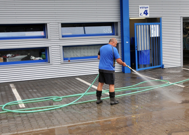 Velká voda na Slovanu