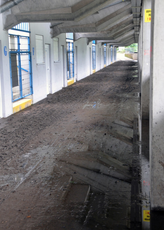 Velká voda na Slovanu