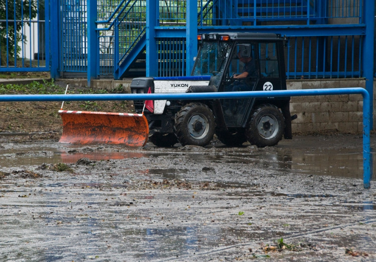 Velká voda na Slovanu