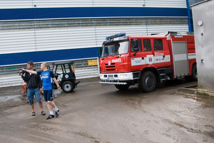 Velká voda na Slovanu