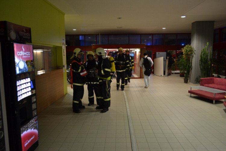 Zásah na libereckých kolejích