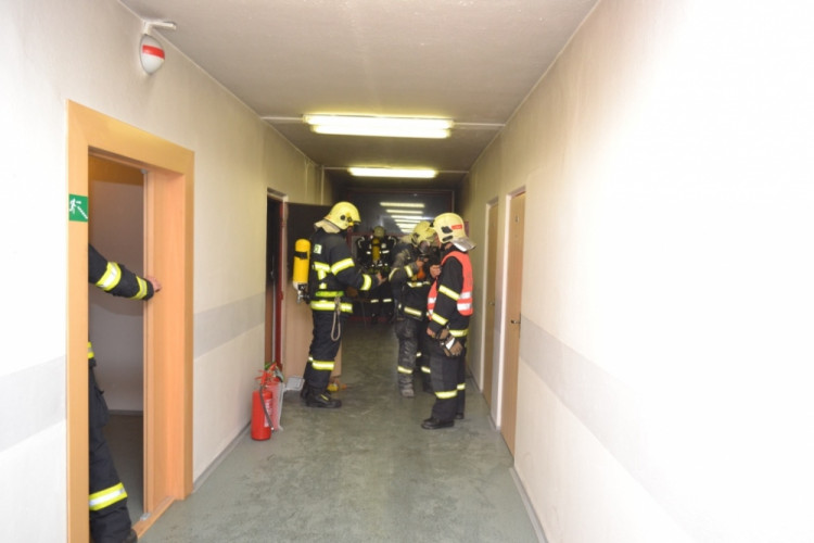 Zásah na libereckých kolejích