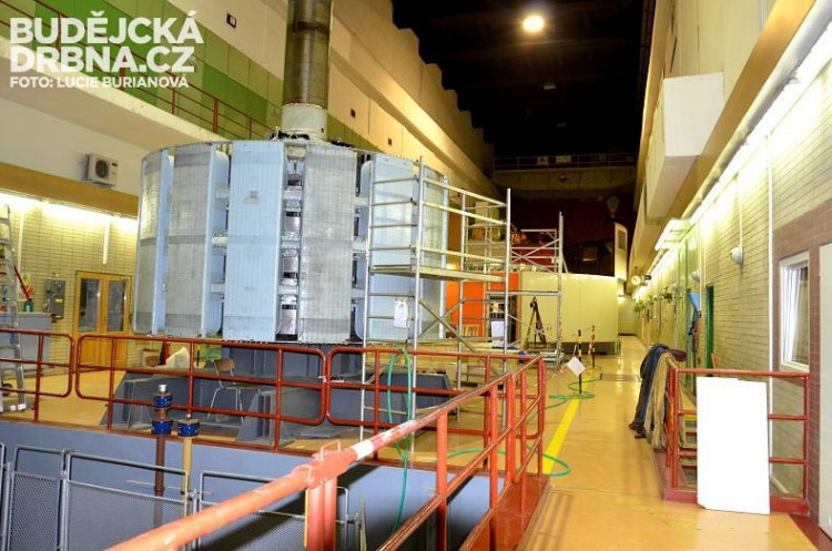 Strojovna elektrárny 160 metrů pod zemí