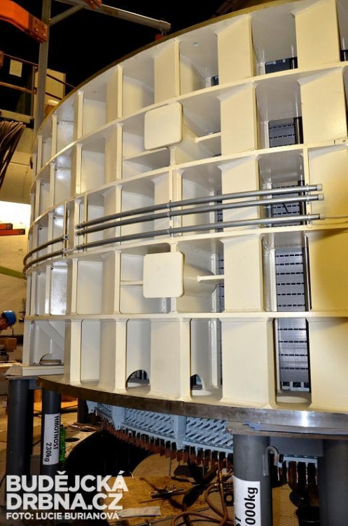 Detail nového rotoru