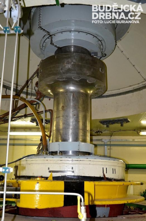 Soustrojí jedné z turbín