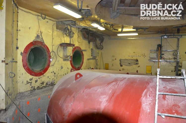 Nová část soustrojí turbíny