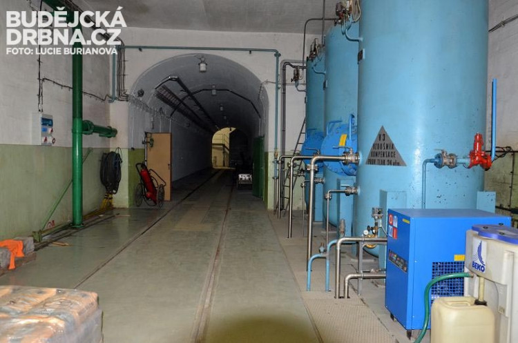 Jedna z částí podzemní elektrárny