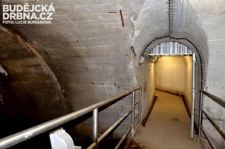 Chodba k odtokovým kanálům