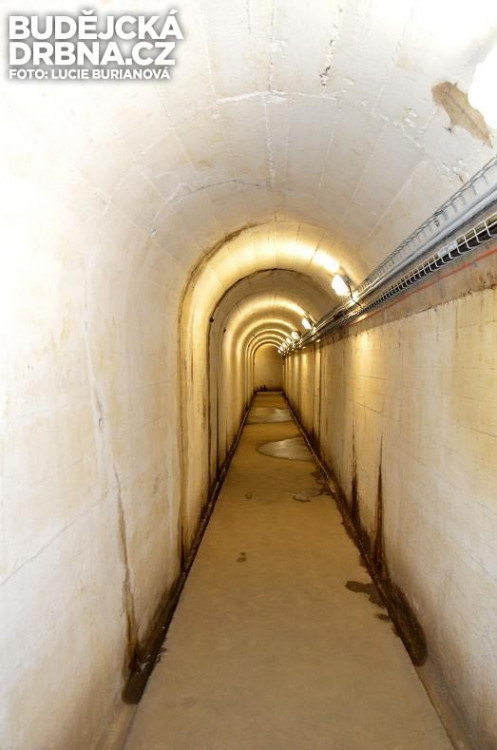 Chodba podzemní elektrárny