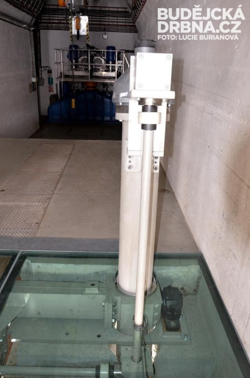 Nově instalované ovládání a monitoring průtoku vody