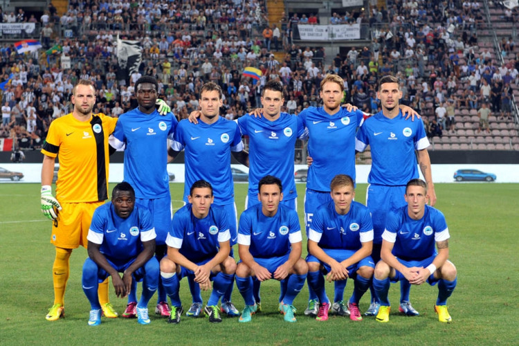 Společné foto před zápasem