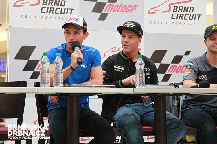 Jakub Kornfeil a Dominique Aegerter