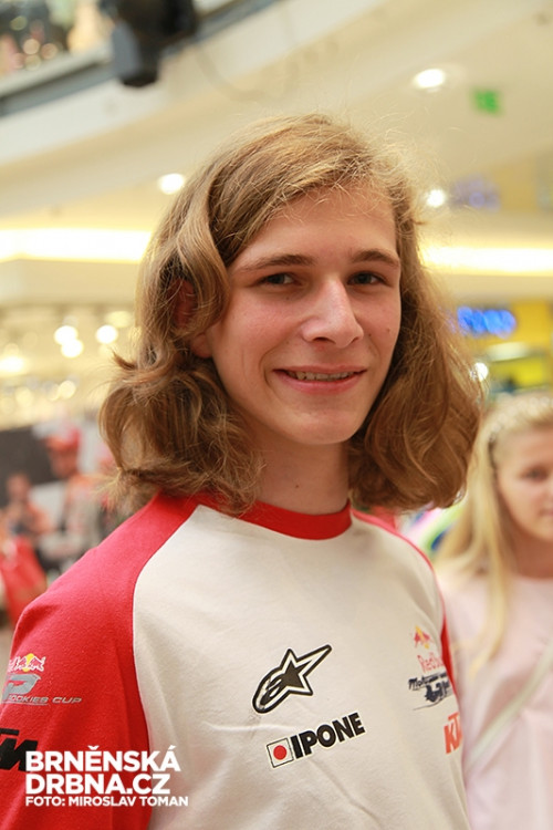 Česká hvězda přípravky MotoGP Karel Hanika