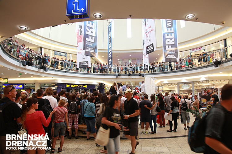 Vaňkovka byla plná fanoušků MotoGP