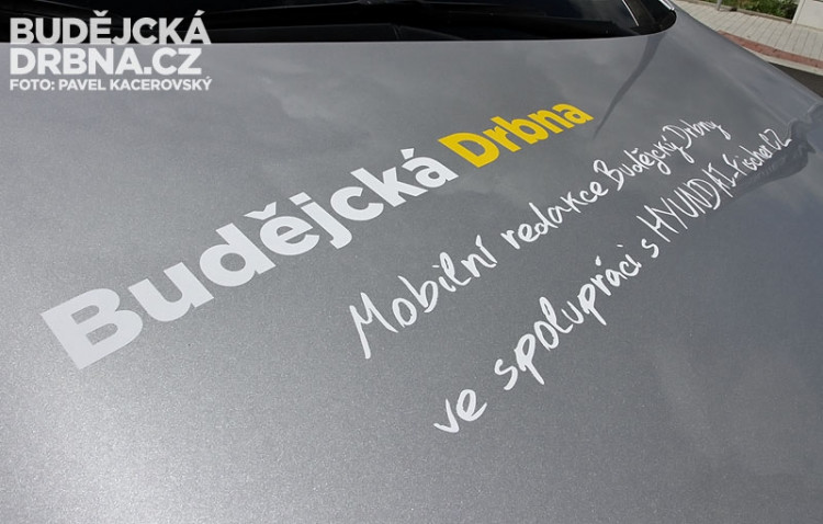 Redakční auto Budějcké Drbny - Hyundai i40 SDN od autosalonu HYUNDAI - Fischer CZ