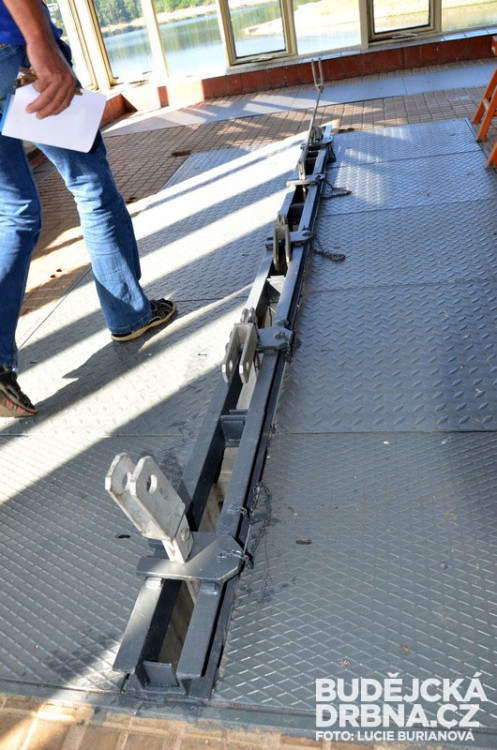 Monitorovací zařízení kontroluje kvalitu a teplotu vody