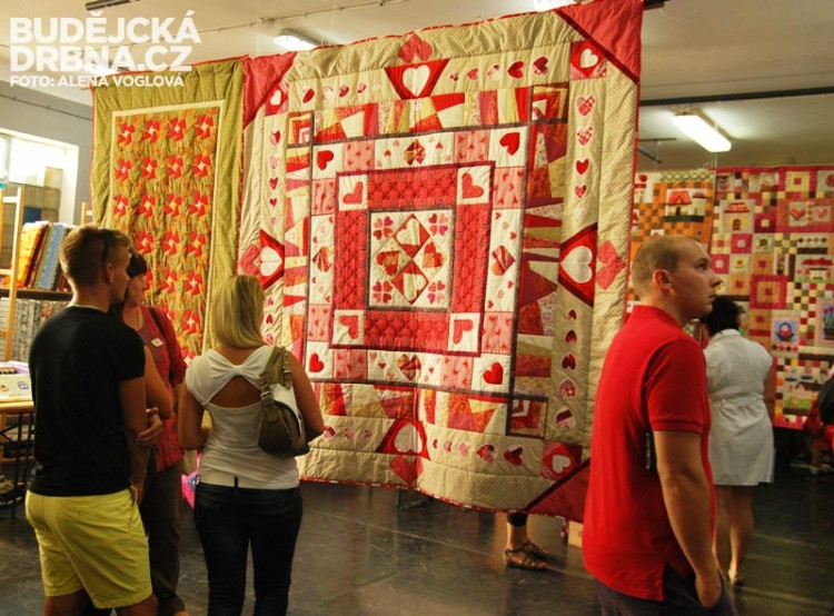 Příchozí obdivovali nádherná patchworková díla