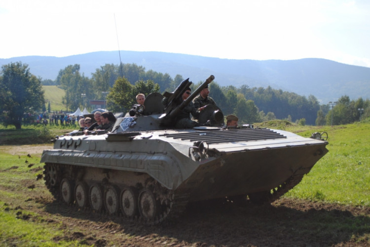 Projížďka v tanku? Proč ne