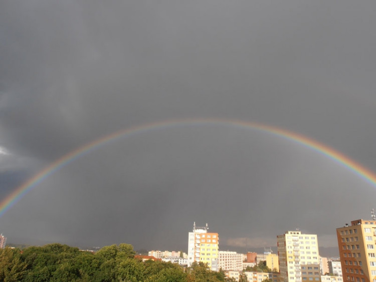Pražské sídliště. Foto Pavel Vaněk