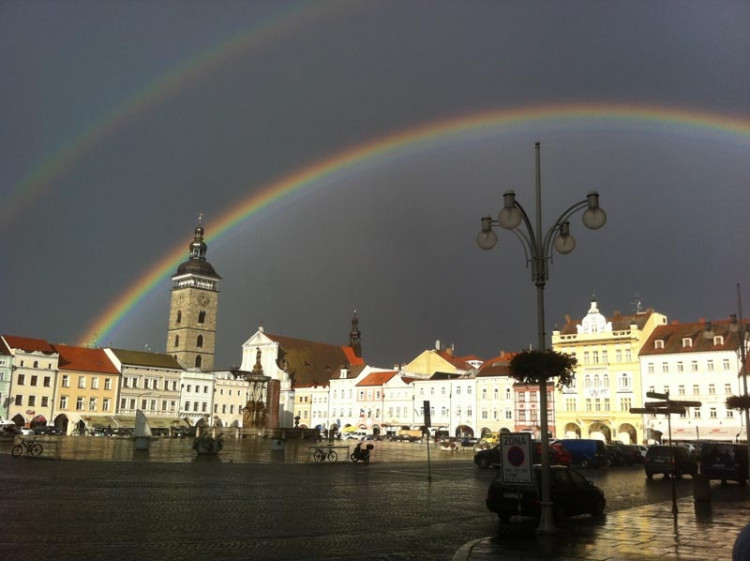 Náměstí Přemysla Otakara II. Foto Petr Liebl