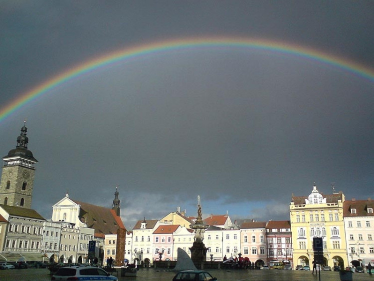 Náměstí Přemysla Otakara II. Foto wiki5