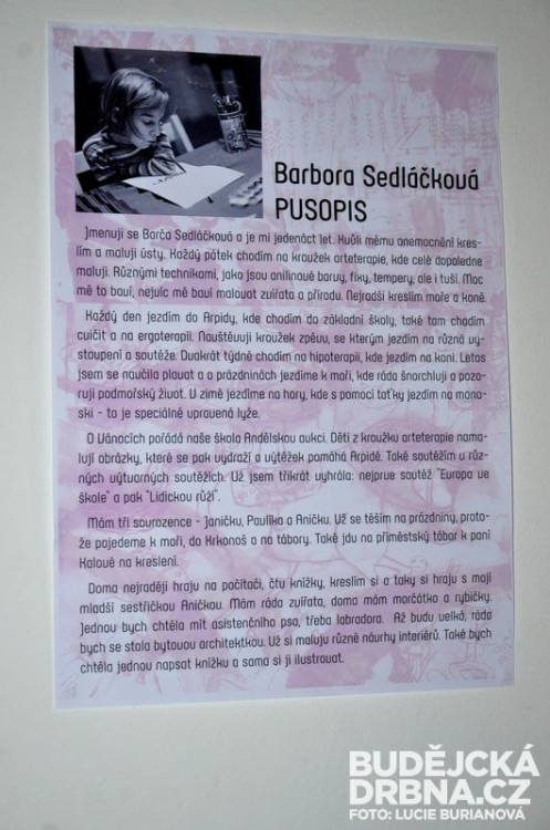 Barunka Sedláčková a její pusopis