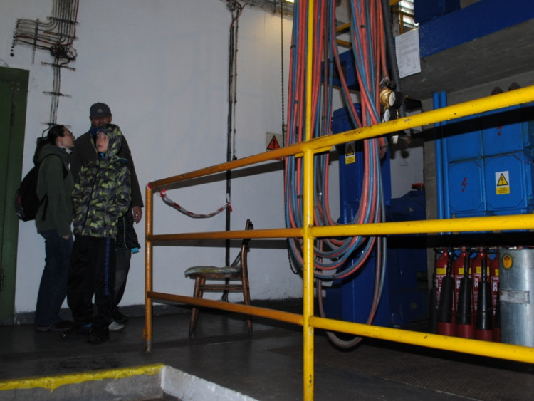 Lidé se podívali i do strojovny lanovky