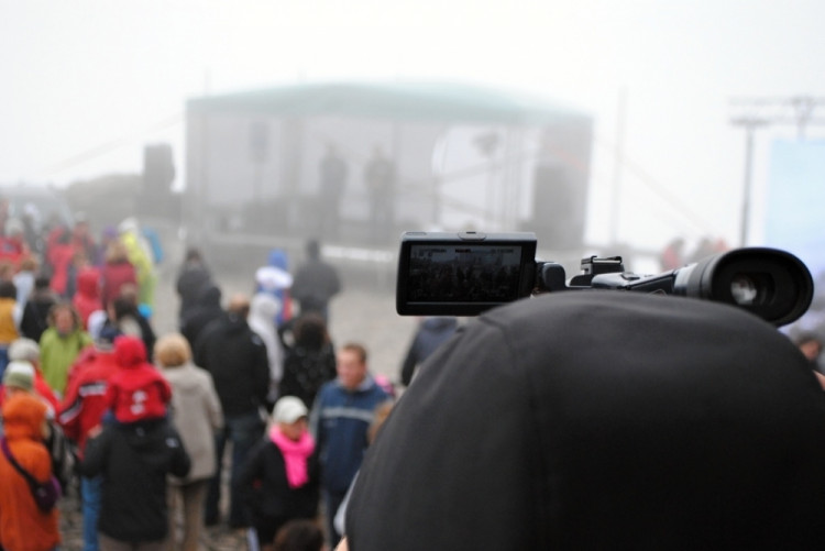 Záznam akce na Ještědu