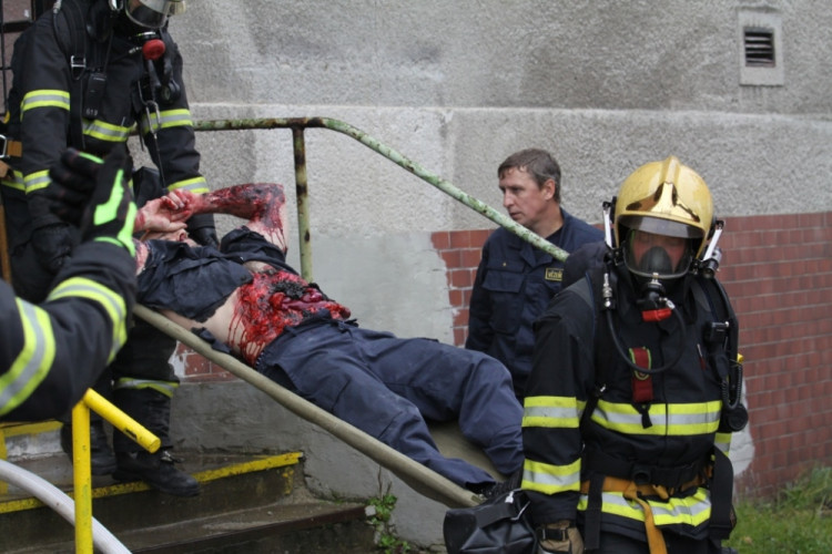 Požár v rýnovické věznici