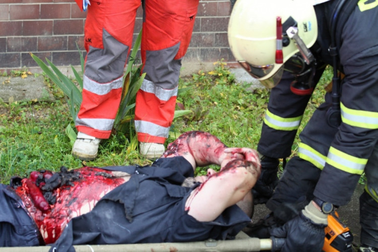 Požár v rýnovické věznici