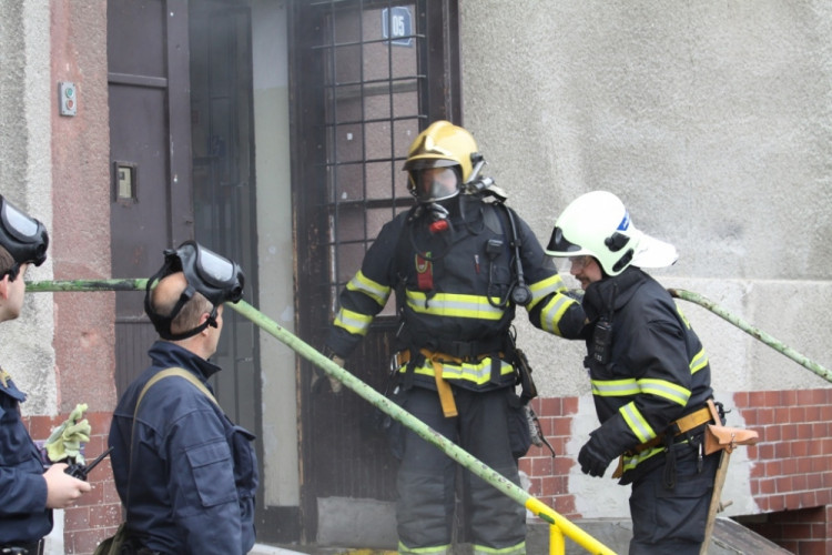 Požár v rýnovické věznici