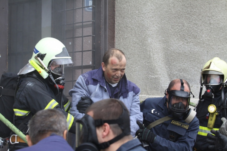 Požár v rýnovické věznici