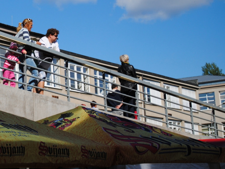Opět, na slunci bylo nejpříjemněji, navíc odsud byl nejlepší rozhled