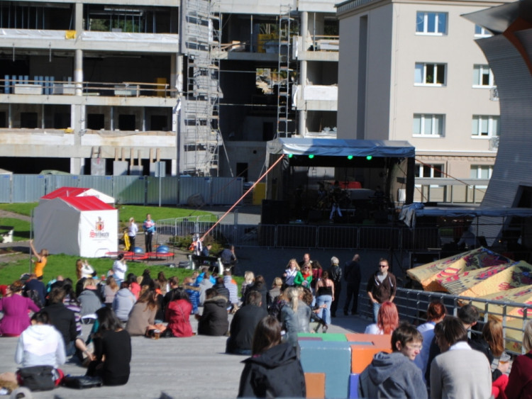 Na slunci bylo příjemně