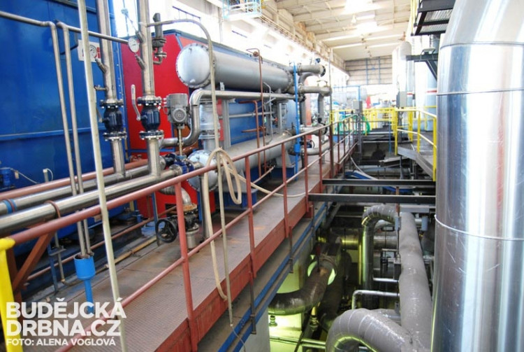 Takhle to vypadá uvnitř Teplárny České Budějovice