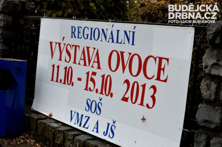 Regionální výstava ovoce v Budějcích