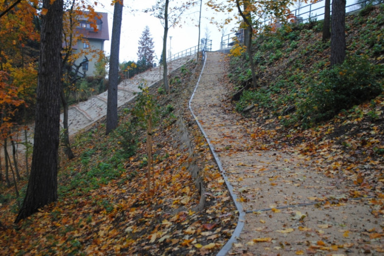 Směr k Dubáku je hodně prudký. Ale dřív to bylo ještě horší.