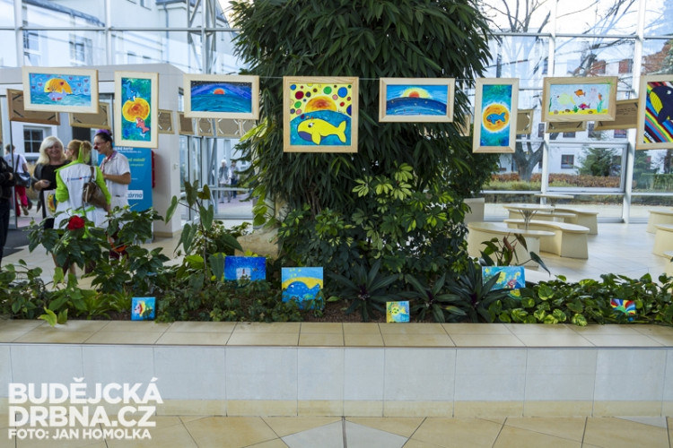 Zahájení výstavy obrazů dětských pacientů