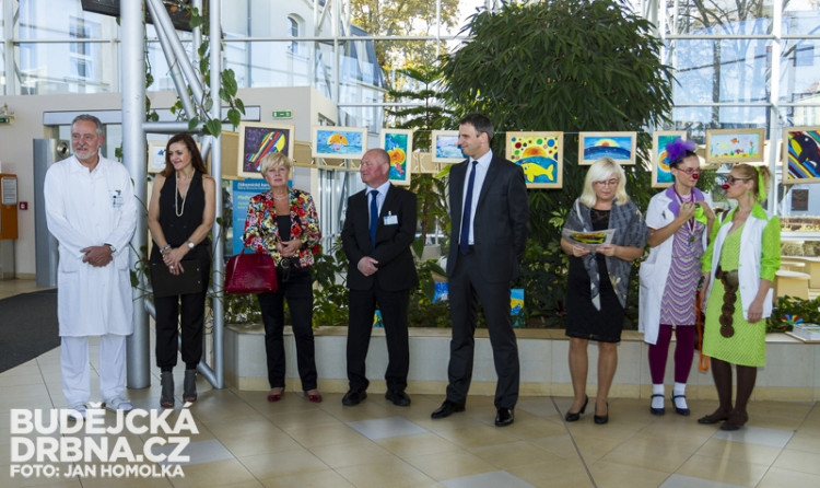 Zahájení výstavy obrazů dětských pacientů