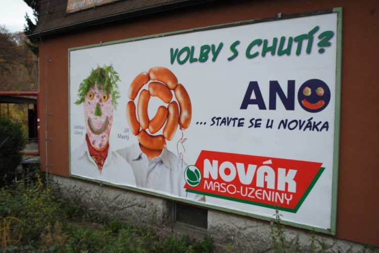 Řezník Novák podporuje Ano