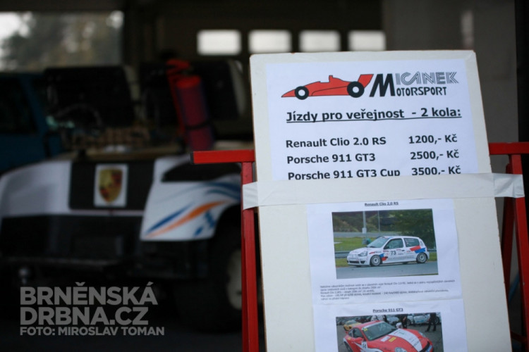 Loučení se sezonou na brněnském automotodromu, foto: Brněnská Drbna, Miroslav Toman