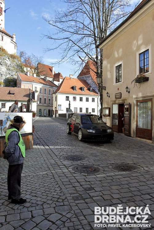 Natáčení nového videoklipu Daniela Landy v Českém Krumlově