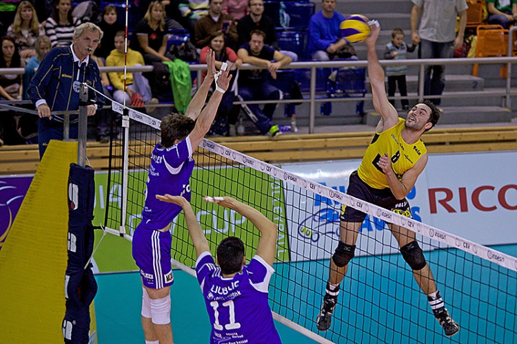 Volejbal Brno vs. Volley Amriswil