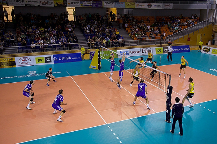 Volejbal Brno vs. Volley Amriswil