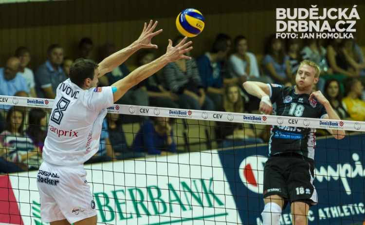 VK Jihostroj České Budějovice - Paris Volley 1:3
