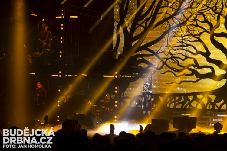 Koncert Lucie Bílé v Budvar Aréně