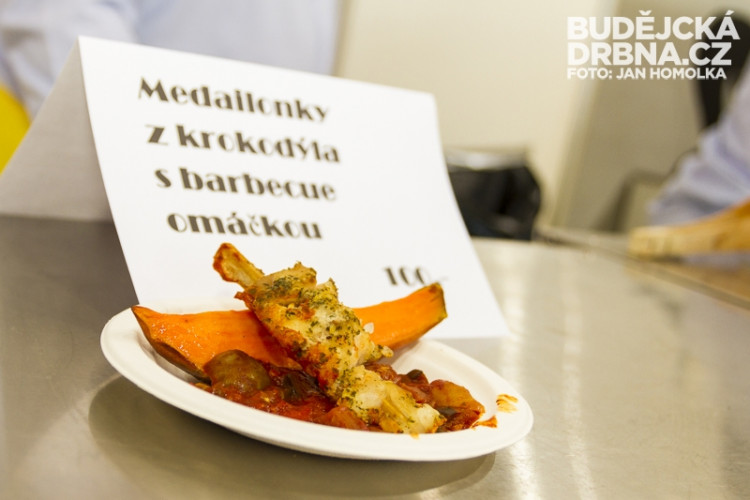 Medailonky z krokodýla