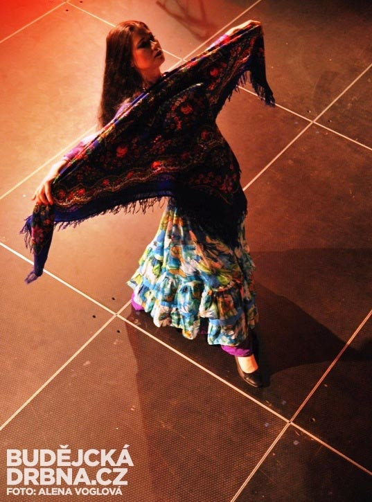 Cikánský tanec Wardy byl plný energie